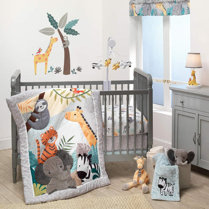 Bedtime Originals Mighty Jungle Window Valance, Multicolor (283029)