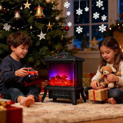 18-inch Freestanding Electric Fireplace, Equipped - Image 7