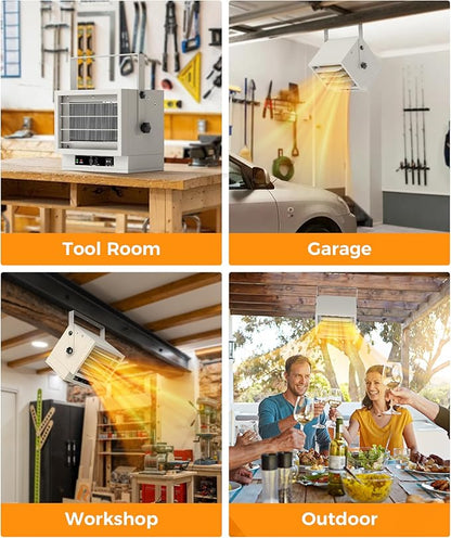 Electric Garage Heater for Indoor Use - 5000W - Image 8