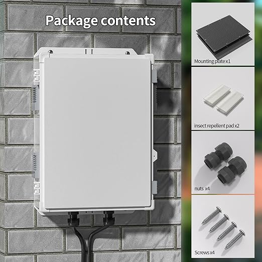 Namunanee Outdoor Electrical Junction Box, ABS Water Resistant Enclosure - Image 7
