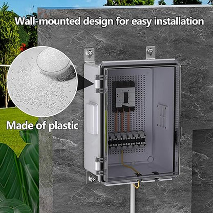 ABS Electrical Junction Box, Ventilated Design, Cable Grommets, IP65 Waterproof - Image 8