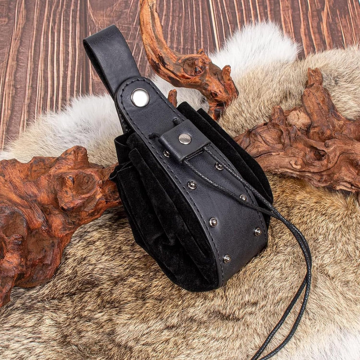 Renaissance Belt Pouch Purse Viking Bracer Hook Halloween Set Medieval Festiv...