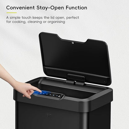 EKO Mirage-T 50 Liter / 13.2 Gallon Touchless Rectangular Motion Sensor Trash - Image 8
