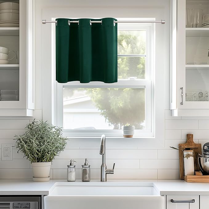 ChrisDowa Blackout Curtains 36 Inches Long by ChrisDowa