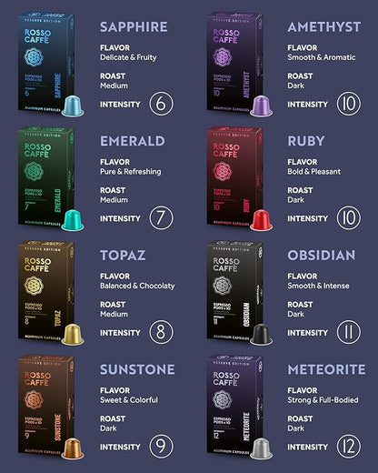 ROSSO CAFFÈ Espresso Coffee Pods, Compatible - Image 2