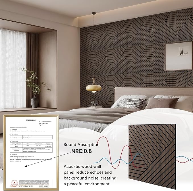ARMURO 4 Packs Acoustic Wall Panels - Image 2
