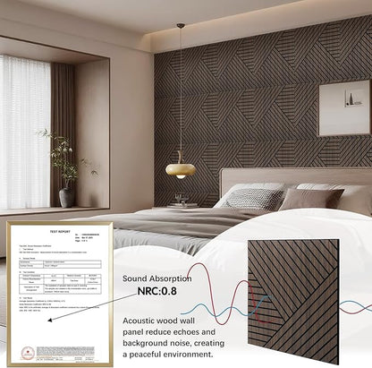 ARMURO 4 Packs Acoustic Wall Panels - Image 2