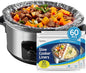 Syntus Crock Pot Liners, Disposable Cooking Bags Suitable by Syntus