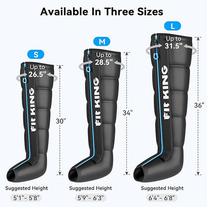 FIT KING Cordless Recovery System, Professional Air Compression Massager - Image 7