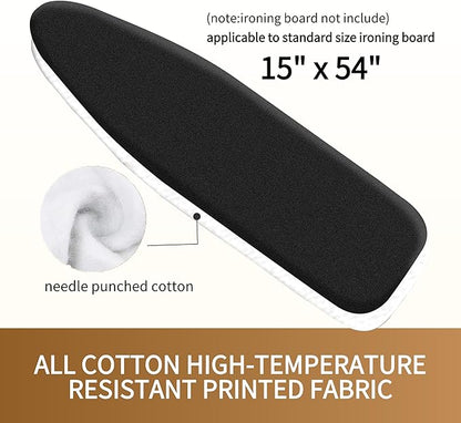 Bumkimue Ironing Board Cover and Pad, Standard Size 15x54 Inches, Heavy Duty - Image 4