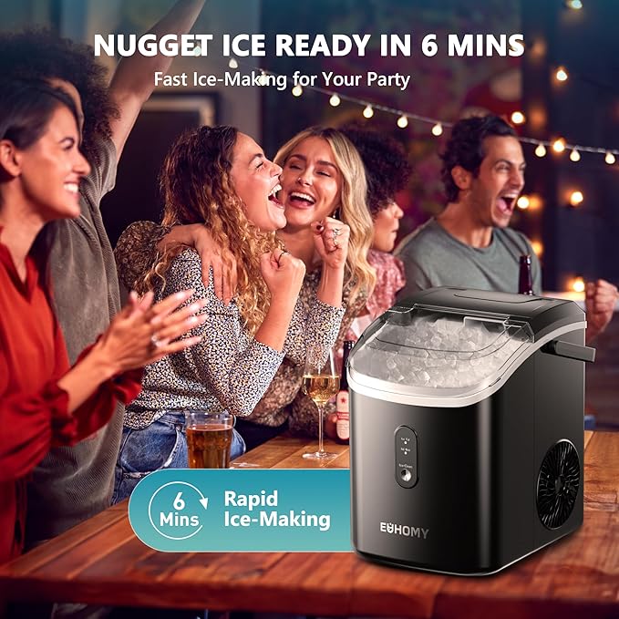 EUHOMY Nugget Ice Maker Countertop - Image 3