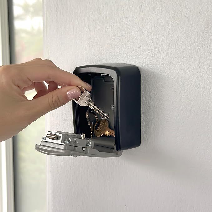 Iron Lock® Key Lock Box Wall Mount – Waterproof Heavy Duty Metal Lock Box - Image 6