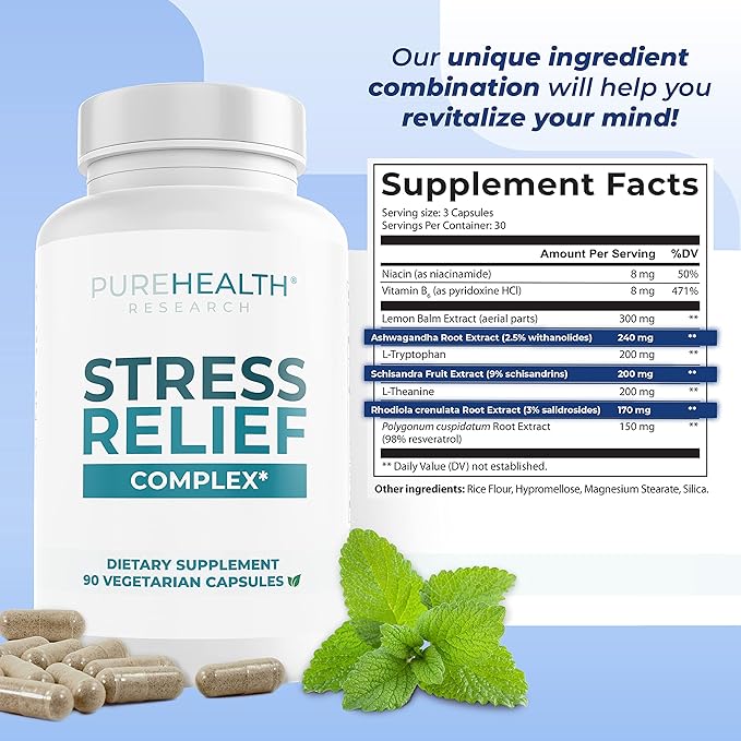 PUREHEALTH RESEARCH Stress Release Complex - Image 7
