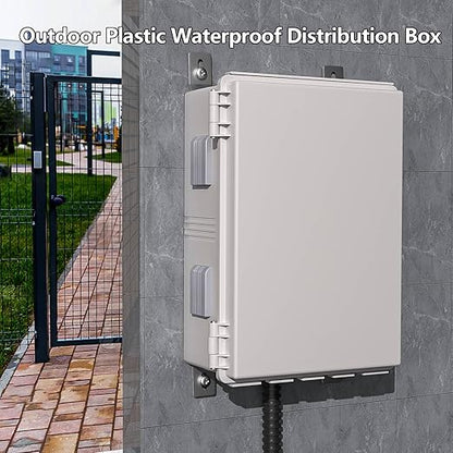 Electrical Junction Box, Ventilated Design, Cable Grommets, Indoor/Outdoor Use - Image 3