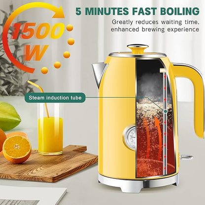 SUSTEAS Electric Kettle - 57oz Hot Tea Kettle Water Boiler - Image 4