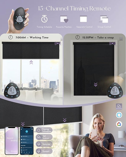 Graywind Motorized Solar Shades Compatible - Image 4