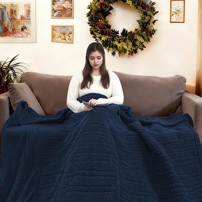 Electric Heated Blanket Full Size 72"×84" - Image 3