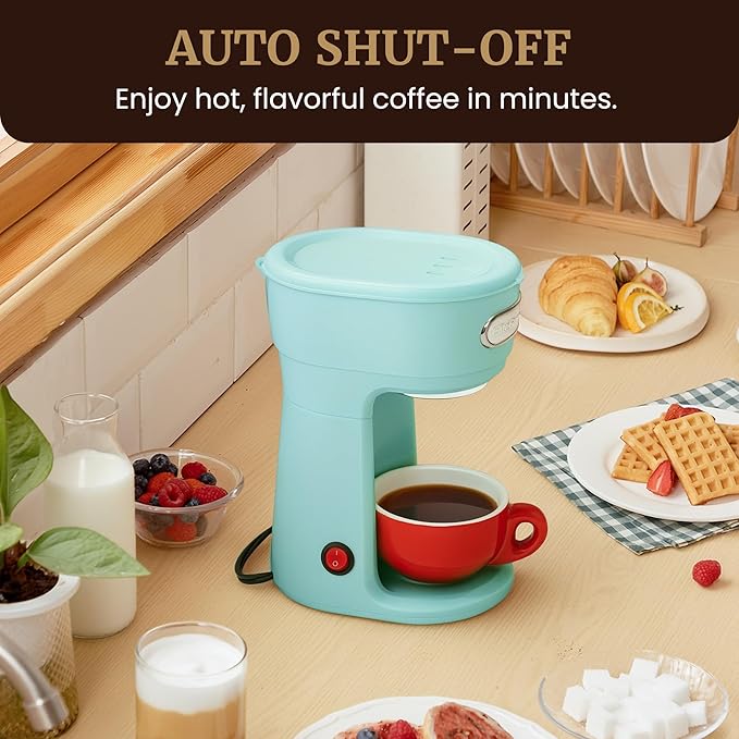 Elite Gourmet EHC242M Personal Single-Serve Compact Coffee Maker Brewer - Image 6