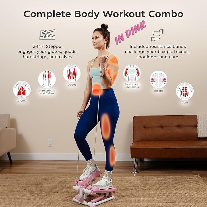 Sunny Health & Fitness Mini Stepper - Image 2