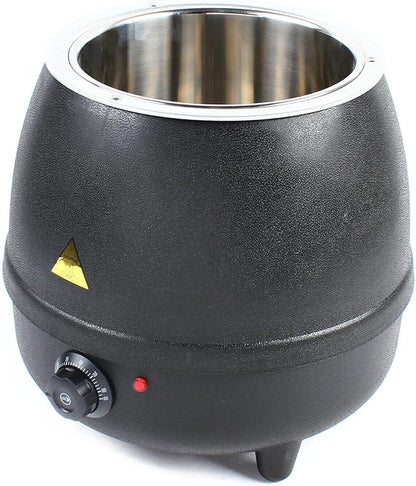 10L Commercial Electric Soup Kettle Pot Soup Maker Stainless Steel Insert Pot - Image 5