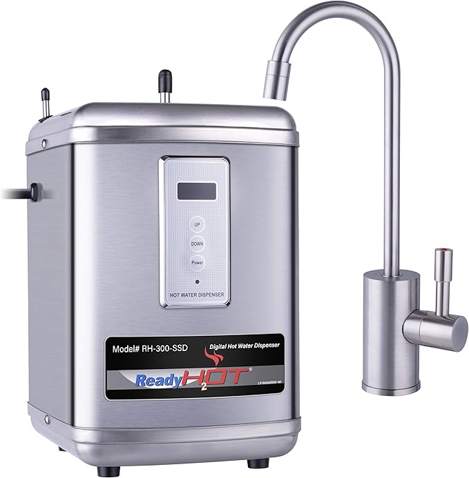 Ready Hot 41-RH-300-F570-BN Instant Hot Water Dispenser System, 2.5 Quarts by InstantHotWaterDispensers
