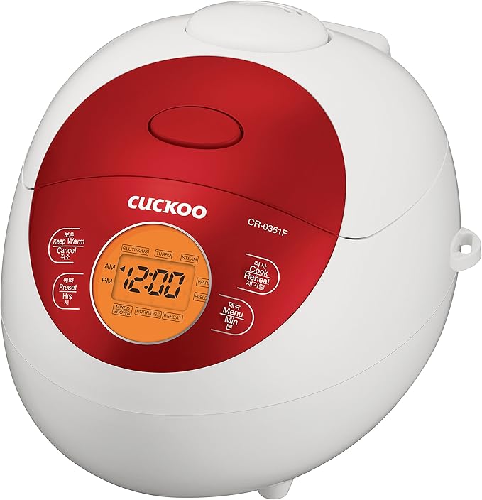 CUCKOO Micom Rice Cooker 3 Cup Uncooked / 6 Cup Cooked, Korean Fuzzy Logic Rice - Image 7