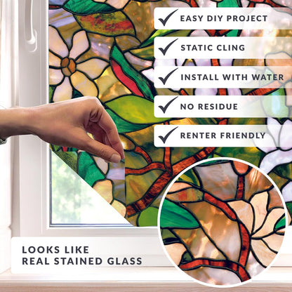 artscape Magnolia Window Film 24" x 36"