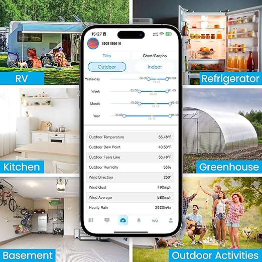 Sainlogic SA9 Plus Smart WiFi Weather Stations Wireless Indoor Outdoor Sensor - Image 8
