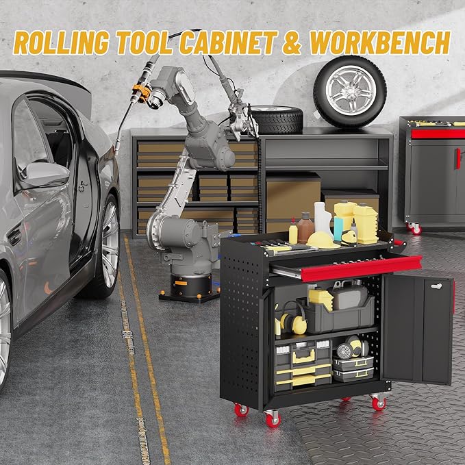 Rolling Garage Cabinets, Garage Storage Cabinet - Image 7