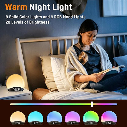 Wake Up Light Sunrise Alarm Clock - Image 2