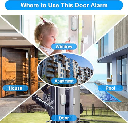 SanJie Adjustable Volume Door Alarm Sensor - Image 6
