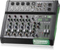 Pyle 8-Channel Audio Mixer, USB Interface, MP3 Compatible, XLR Inputs and LED by PyleUSA