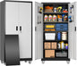 71" H×34" W×18" D Garage Storage Cabinet by REEMOON