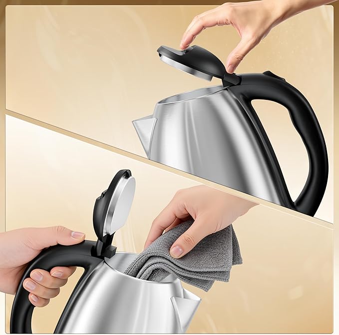 DEZIN Electric Kettle Upgraded, BPA Free 2L Stainless Steel Tea Kettle - Image 8