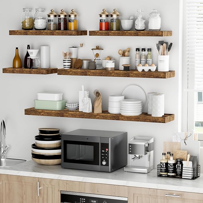 Fun Memories 36 Inch Floating Shelves - Image 2