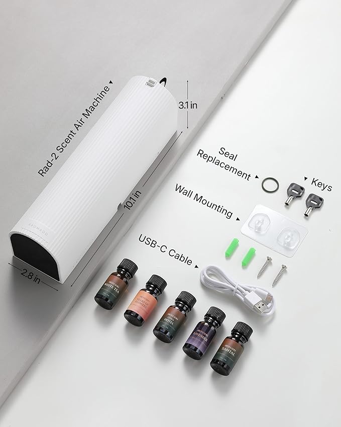 Scent Diffuser Starter Kit – Waterless Essential Oil Diffuser - Image 7