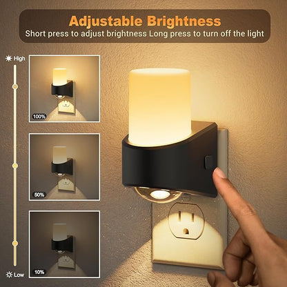 JandCase LED Night Lights Plug into Wall, Decorative Night Light - Image 2