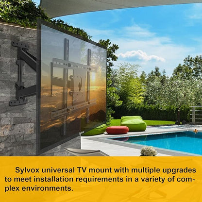 SYLVOX Full Motion Outdoor TV Wall Mount, Fits - Image 6