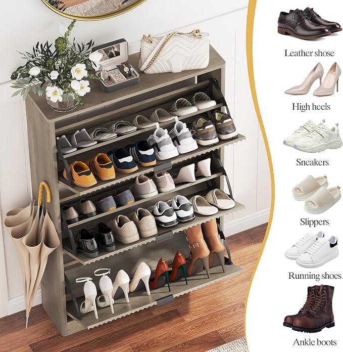 Shoe Cabinet Storage for Entryway - Image 4