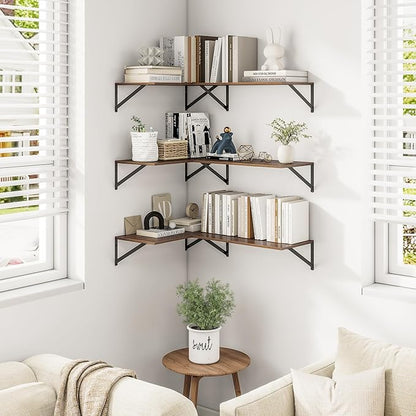 Heimlove 24" W x 12" D Wall Shelves - Image 2