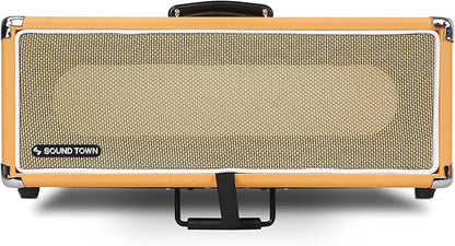 Sound Town Vintage 3U Amp Rack Case, 12.5" Depth - Image 3