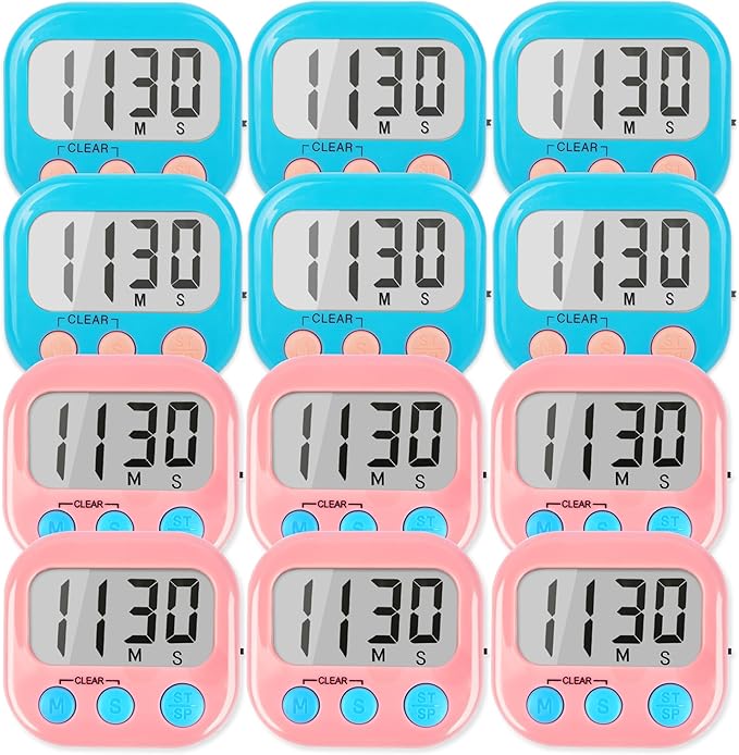 Classroom Timers for Teachers Kids Large Magnetic Digital Timer Teacher by AOUCE