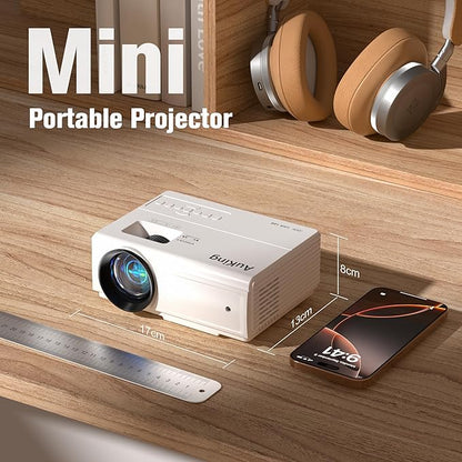 AuKing Projector, 2025 Upgraded Mini Projector, Full HD 1080P Home Theater - Image 7
