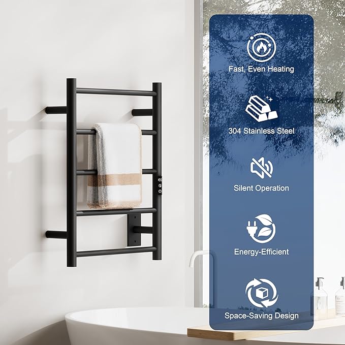 Heated Towel Racks, Towel Warmer Rack - Image 7