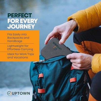 Uptown 7- Piece Travel Charging Tech Bundle – 10, 000mAh Portable Charger - Image 7