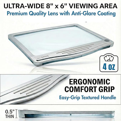 MagniPros 5X Large Ultra Bright LED Page Magnifier - Image 3