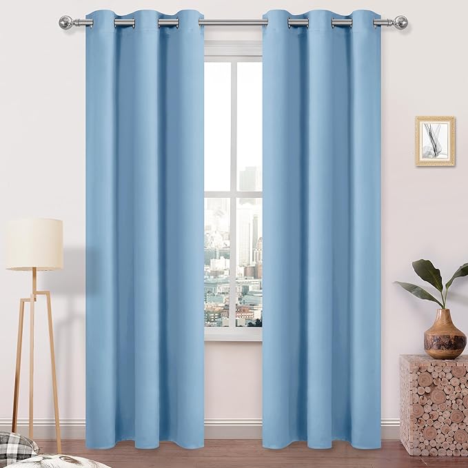 DWCN Room Darkening Blackout Curtains by DWCN