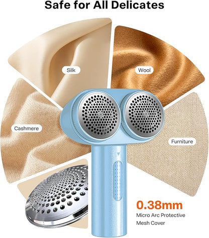 TORRAS Dual-Head Fabric Shaver, Longest Durability & 50ml Large Capacity - Image 5