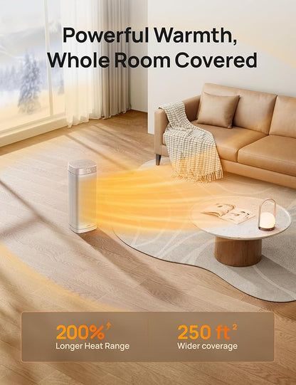 DREO Space Heaters for Indoor Use, 1500W Fast Heating Portable Heaters - Image 2