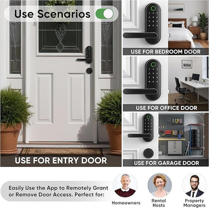 Keyless Entry Fingerprint Digital Smart Lock - Image 2